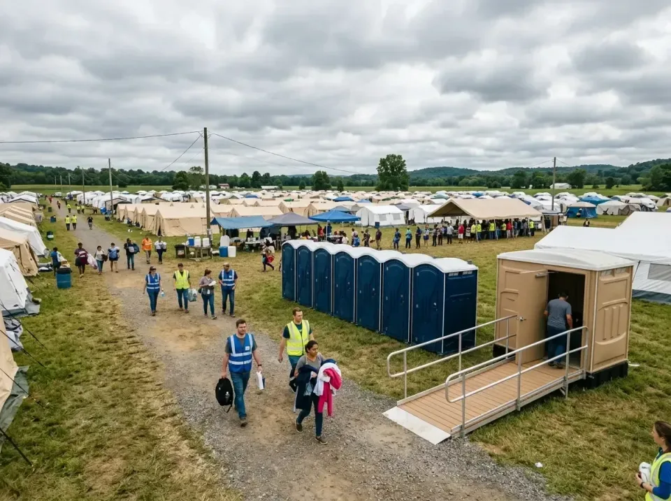 disaster-relief-camp-restrooms-010 — frequently asked questions, Dumpster & Portable Bathrooms Rental in Brinkley, AR